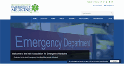 Desktop Screenshot of iaem.ie