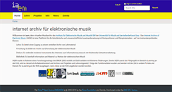 Desktop Screenshot of iaem.at