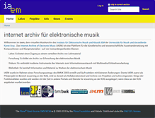 Tablet Screenshot of iaem.at