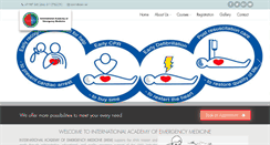 Desktop Screenshot of iaem.net