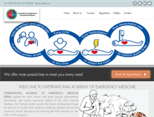 Tablet Screenshot of iaem.net